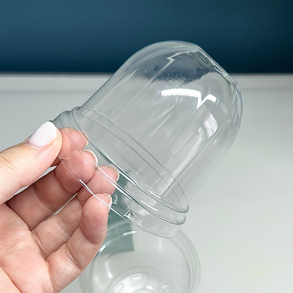 🌱 Pots de Pépinière Transparents avec Couvercle Respirant – Pots de Semis