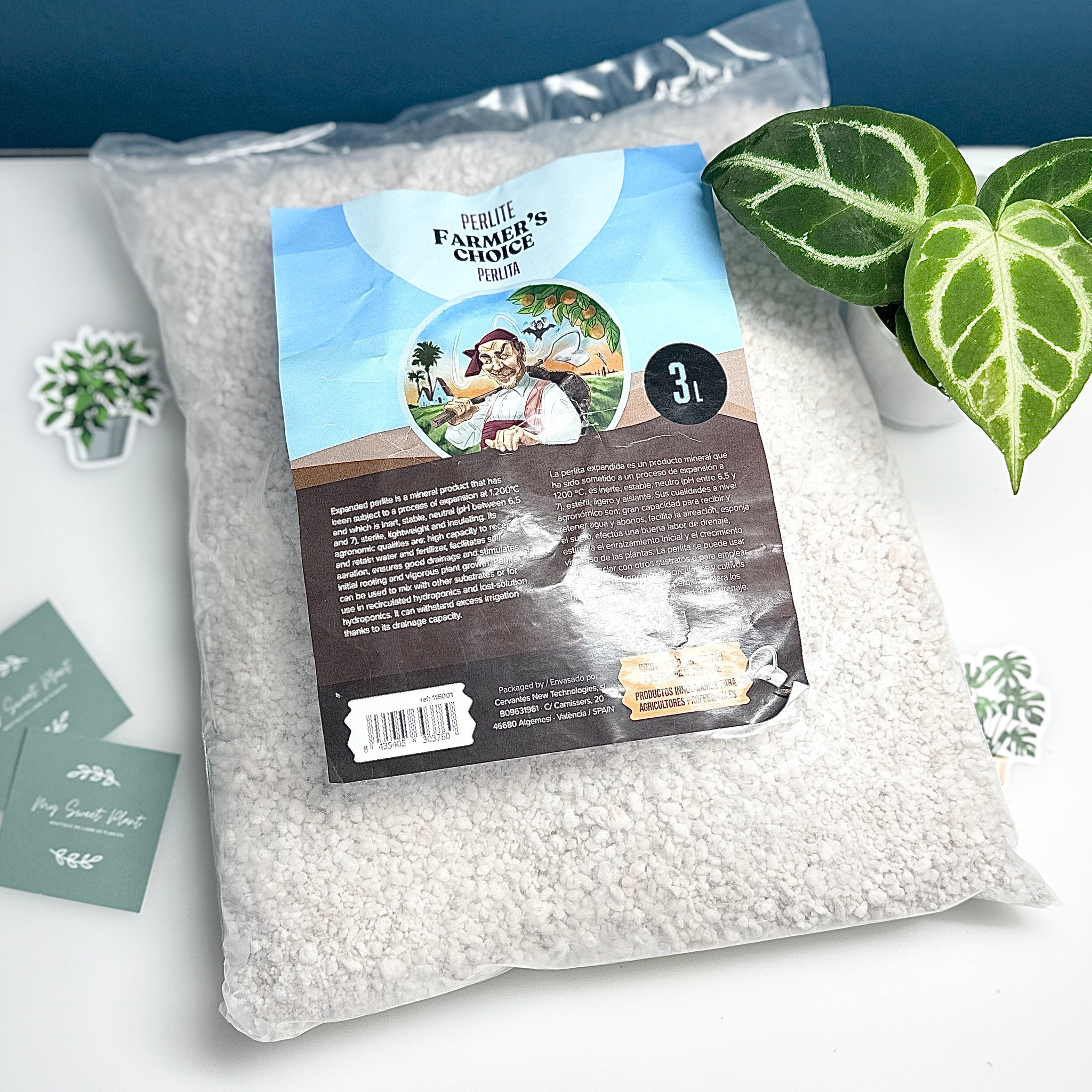 🌱 Perlite  – Sac de 3 Litres