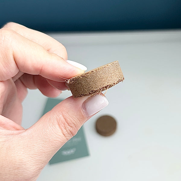 🌱 Bloc de terre en fibre de coco – Terreau nutritif compressé