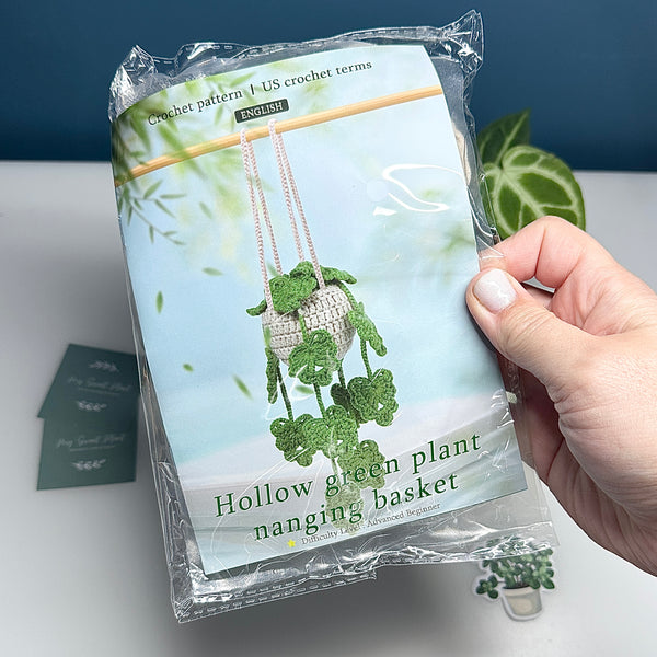 🪴 Kit de Plante Suspendue au Crochet pour Débutants
