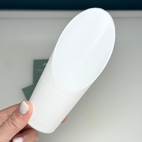 🌿 Pelle de jardinage en plastique Blanche