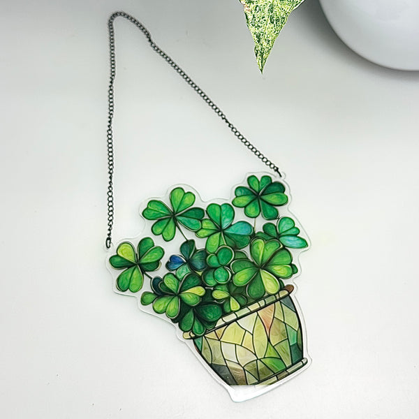 🌈 Attrape-soleil Trèfle Porte-Bonheur 🍀