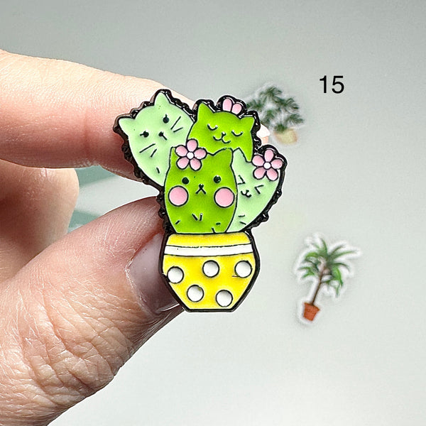 🌿 Pin’s Chat  – Acier Inoxydable 🌿