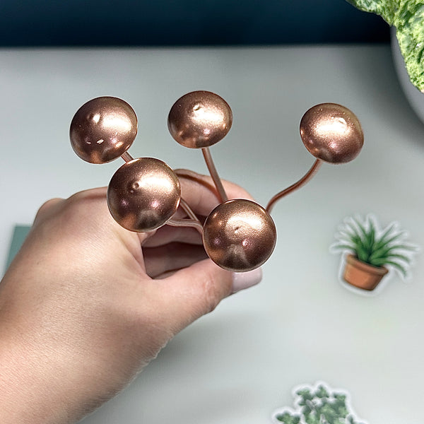 🍄 Lot de 5 Piquets de Champignon