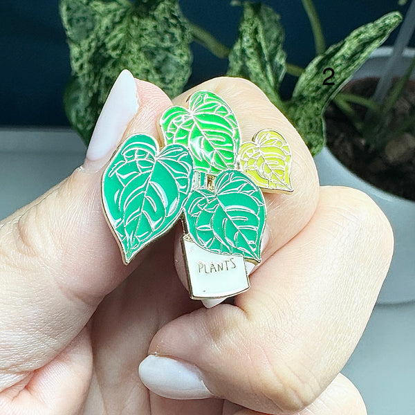 🌿 Pin’s Feuille  – Acier Inoxydable 🌿