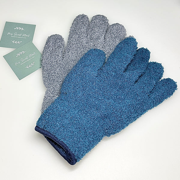🌿 Gant de nettoyage en microfibre – Entretien facile et soin des plantes