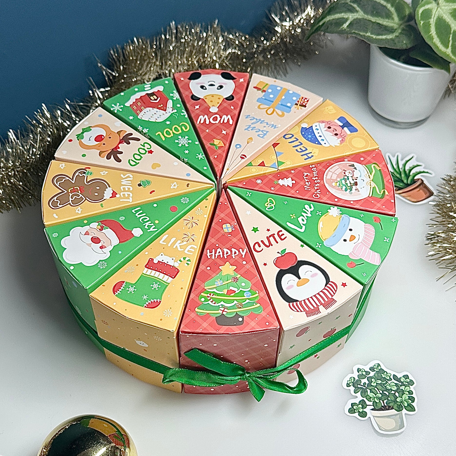 ✨ Calendrier de l'avent - 12 ou 24 cases !