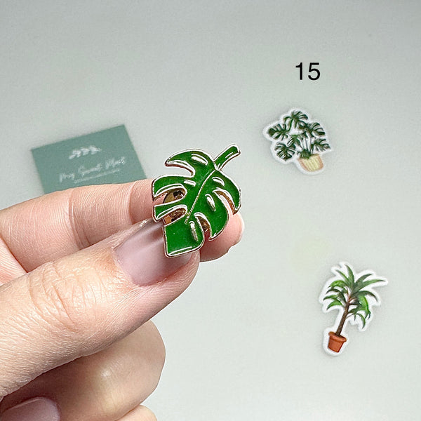 🌿 Pin’s Feuille  – Acier Inoxydable 🌿