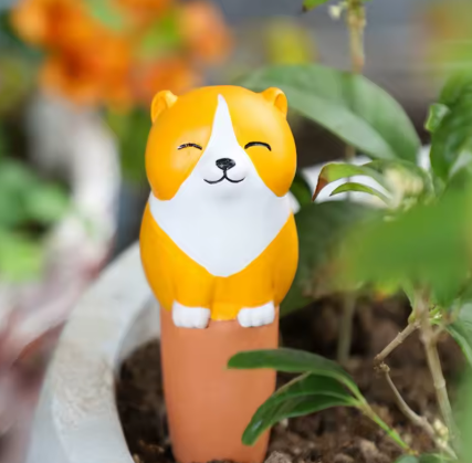 🐢Oya Animaux en Terre Cuite – Auto-Irrigation pour Plantes 🌿