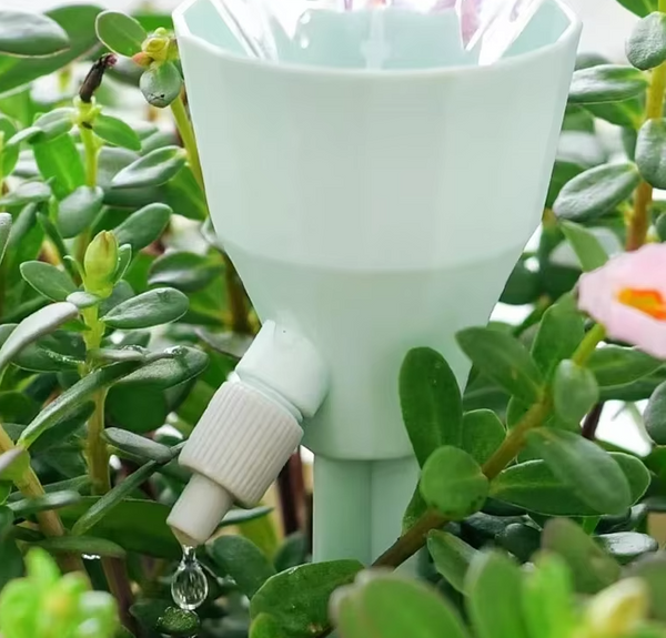 💧 Kit d’auto-arrosage pour plantes – Système d’irrigation automatique réglable Blanc