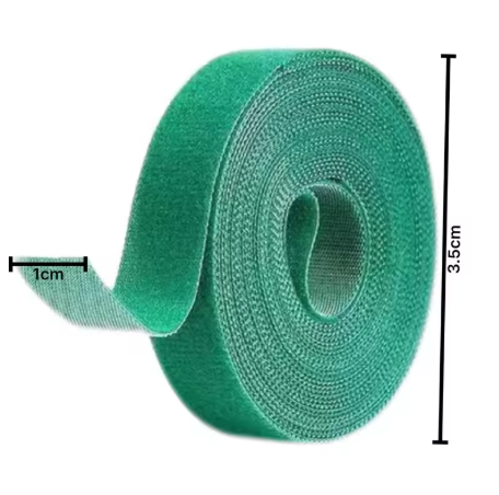 🌿 Rouleau d’attache pour plantes en nylon – Réglable, réutilisable et solide