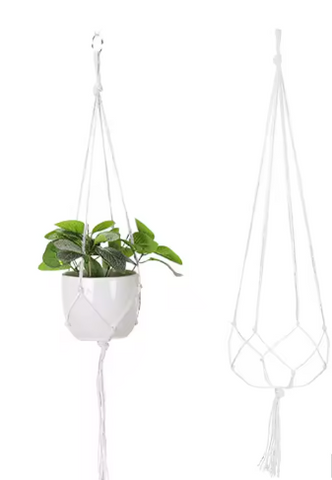 🌿 Macramé Suspendu en Jute – Fait Main - 90cm