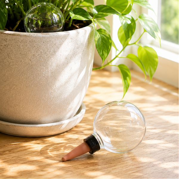 💧 Oya pour Plantes – Pointe en Terracotta, Auto-arrosage