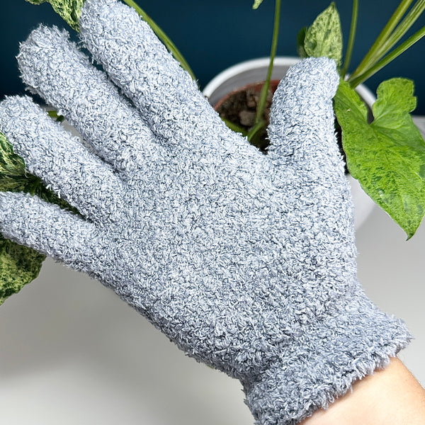 🌿 Gant de nettoyage en microfibre – Entretien facile et soin des plantes