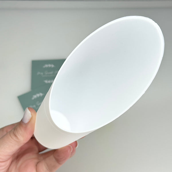 🌿 Pelle de jardinage en plastique Blanche