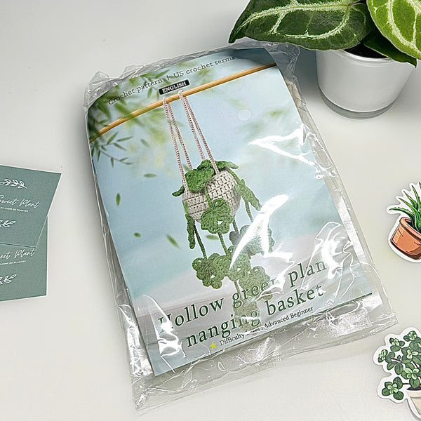 🪴 Kit de Plante Suspendue au Crochet pour Débutants