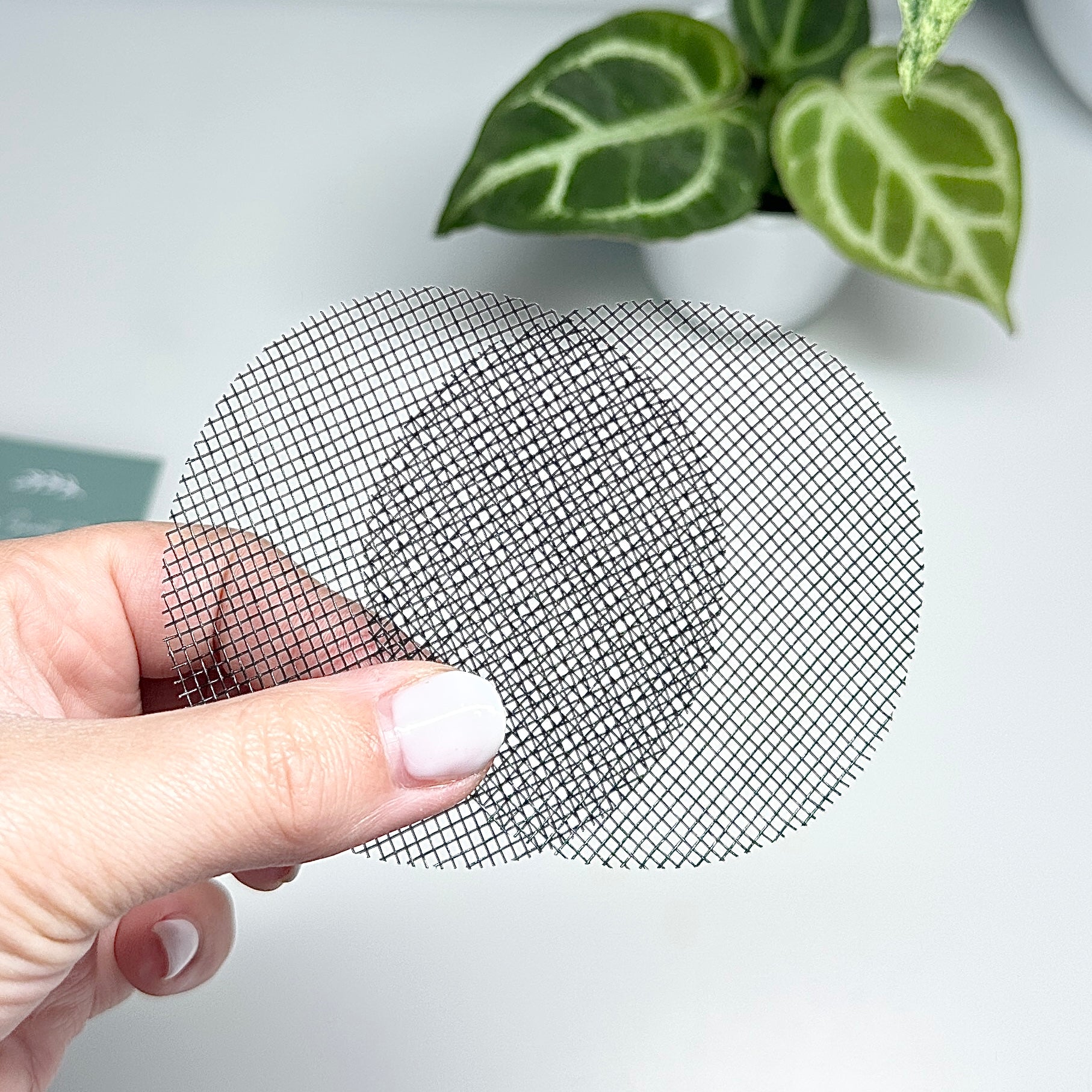 🌱 Tapis en maille de drainage pour pots – Filet protecteur