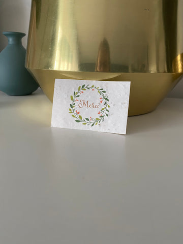 Carte ensemencée