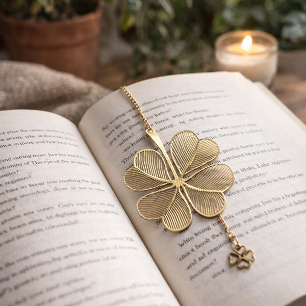 📖 Marque-Page en Métal