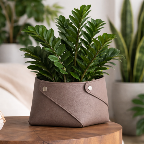 Cache Pot Taupe Grand