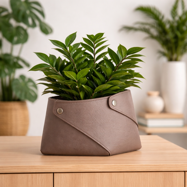 Cache Pot Taupe Grand