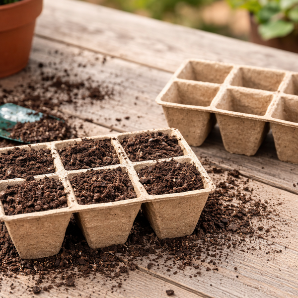 Pot de semi en tourbe biodégradable