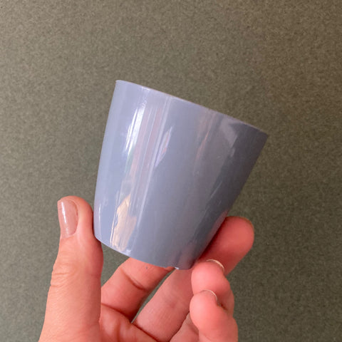 Cache Pot Bleu Gris XS