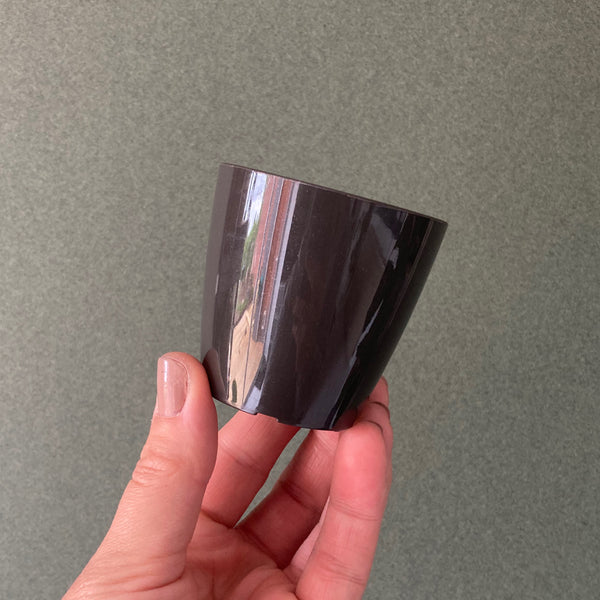Cache Pot Gris Foncé XS